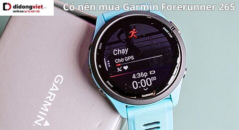 Giải đáp thắc mắc có nên mua đồng hồ Garmin Forerunner 265 không? Có nên mua Garmin Forerunner 265