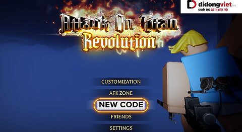 Code game Attack On Titan Revolution mới nhất miễn phí – Hướng dẫn nhập code chi tiết