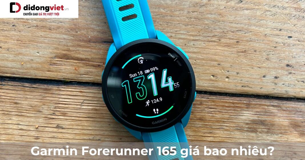 Garmin Forerunner 165 giá bao nhiêu