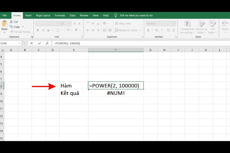 loi num trong excel 3