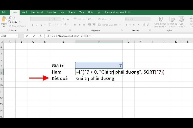 loi num trong excel 4