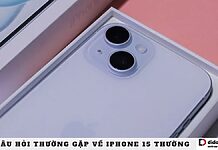 câu hỏi thường gặp về iPhone 15