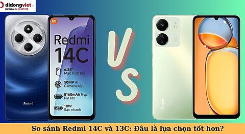 so sánh redmi 14c và 13c