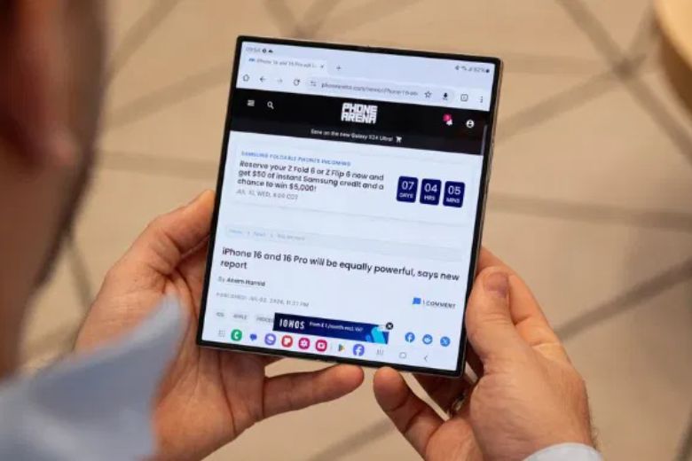 so sánh samsung galaxy z fold6 và google pixel fold