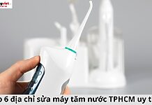 sửa máy tăm nước TPHCM