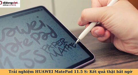 trải nghiệm huawei matepad 11.5 s