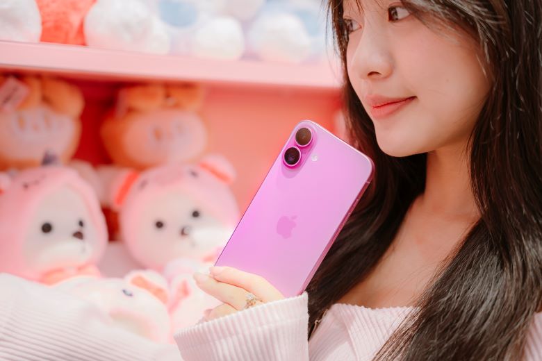 iphone 16 màu hồng