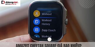 Amazfit Cheetah Square giá bao nhiêu