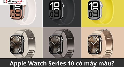 Apple Watch Series 10 có mấy màu