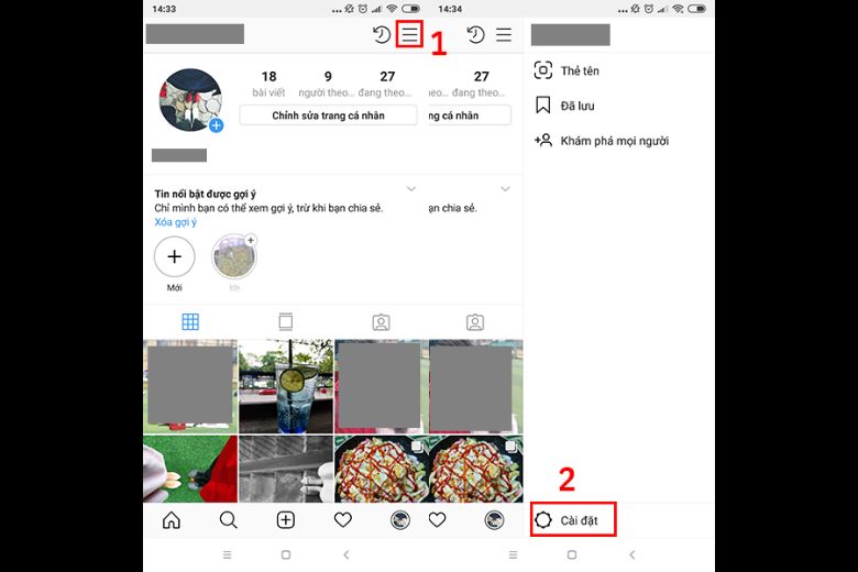 cách tắt trạng thái hoạt động trên instagram