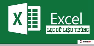 lọc dữ liệu trùng trong Excel