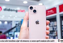 câu hỏi thường gặp về iPhone 13 mini