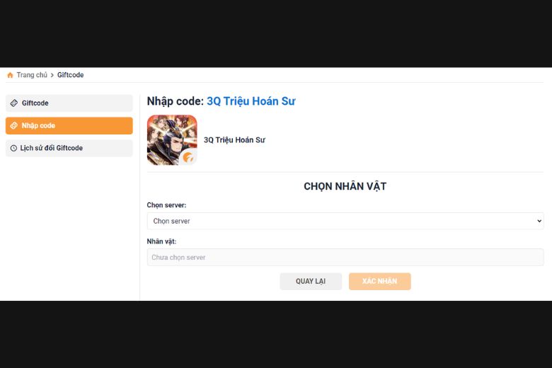 Code game 3Q Triệu Hoán Sư mới nhất miễn phí - Hướng dẫn nhập code chi tiết 9 Code 3Q Triệu Hoán Sư
