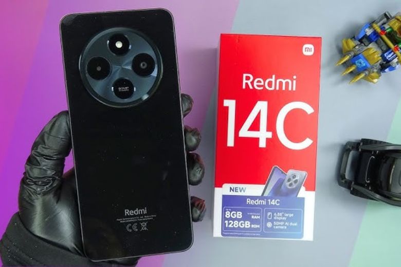 trên tay redmi 14c