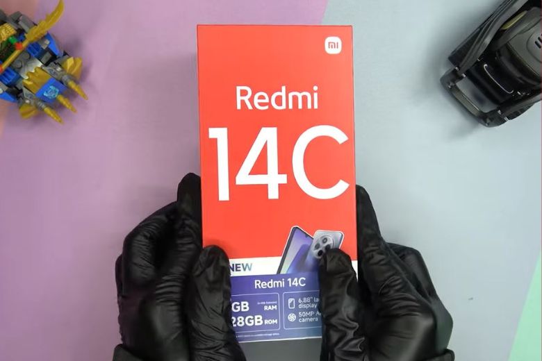 trên tay redmi 14c