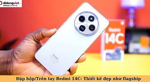 trên tay redmi 14c