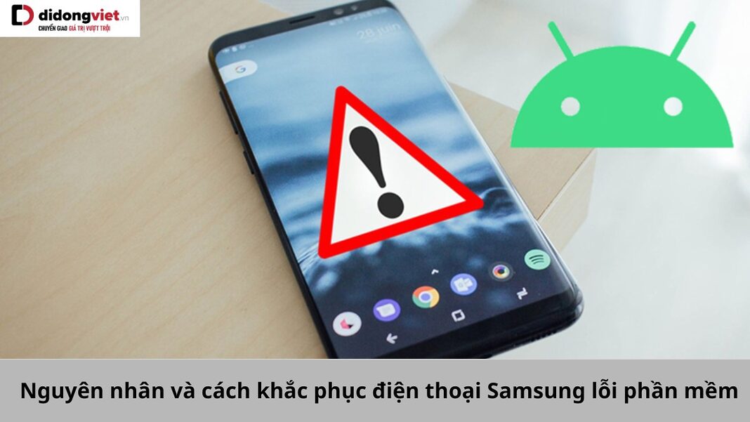 điện thoại Samsung bị lỗi phần mềm