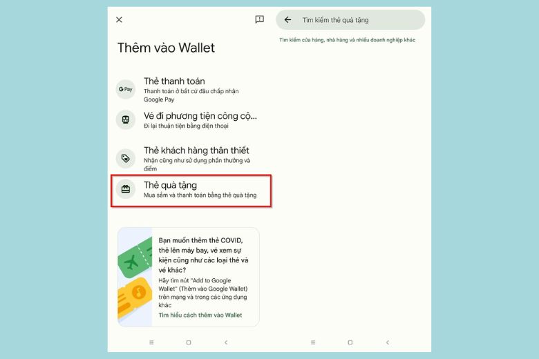 Hướng dẫn cách sử dụng Google Wallet