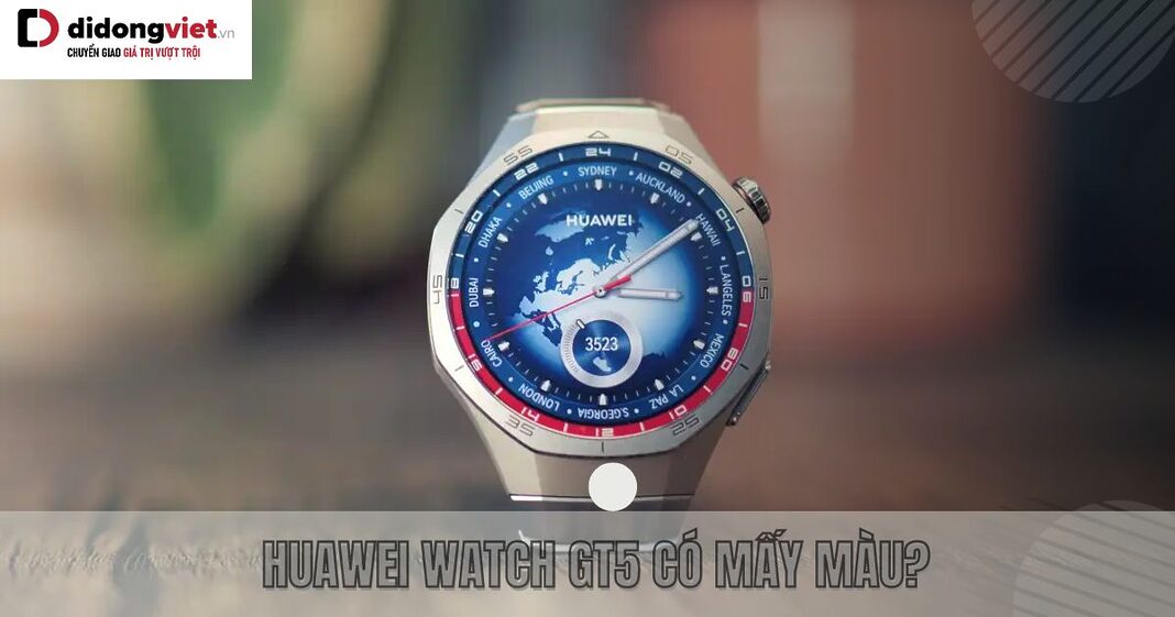 Huawei Watch GT5 có mấy màu