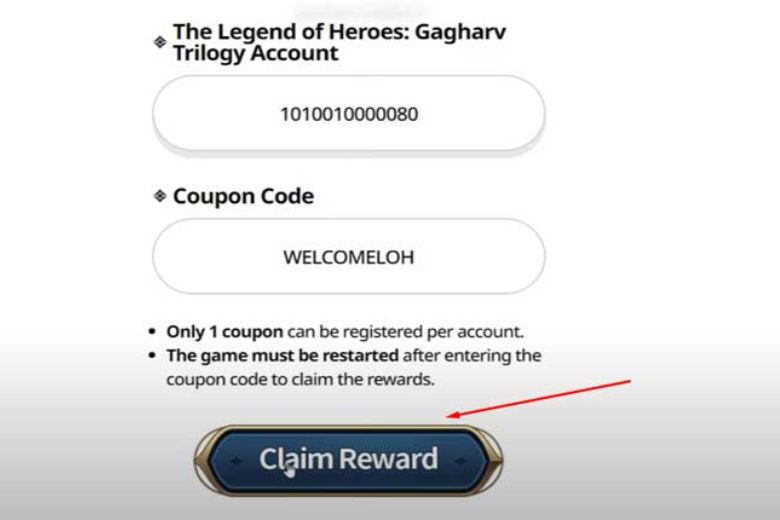 code The Legend of Heroes Gagharv
