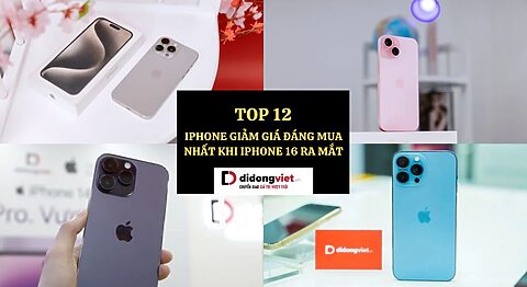 iPhone 16 ra mắt thì iPhone nào giảm giá