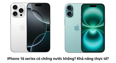 iPhone 16 series có chống nước không
