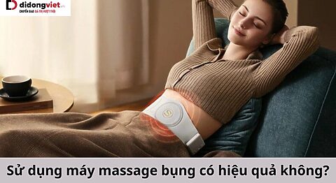 máy massage bụng có hiệu quả không