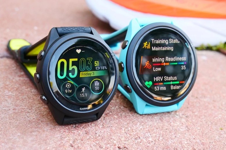 so sanh Garmin Forerunner 265 vs Huawei Watch 4 5