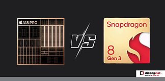 So sánh chip A18 Pro và Snapdragon 8 Gen 3