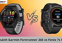 so sánh Garmin Forerunner 265 vs Fenix 7s Pro