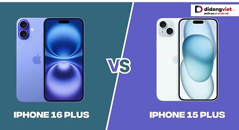 so sánh iphone 16 plus và iphone 15 plus