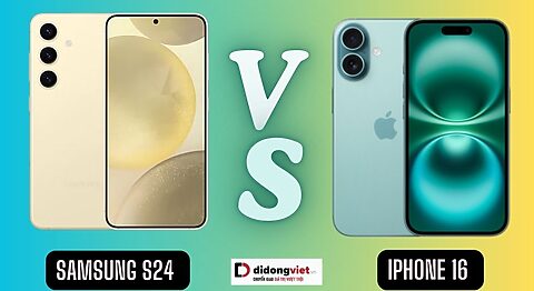 So sánh iPhone 16 và Samsung Galaxy S24: Nên mua hãng nào hơn? So sánh iPhone 16 và Samsung Galaxy S24