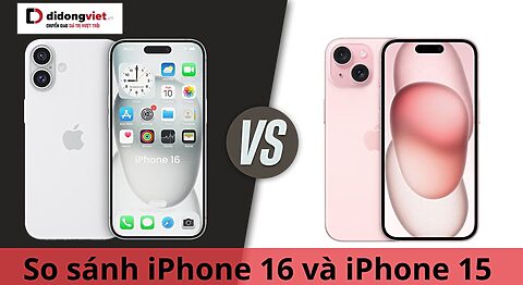 so sánh iphone 16 và iphone 15