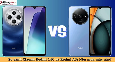 So sánh Xiaomi Redmi 14C và Redmi A3: Đâu là chiếc smartphone giá rẻ đáng mua so sánh xiaomi redmi 14c và redmi a3