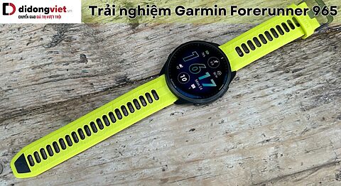 Trải nghiệm Garmin Forerunner 965