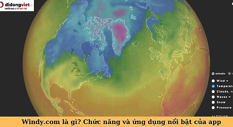 ứng dụng windy.com