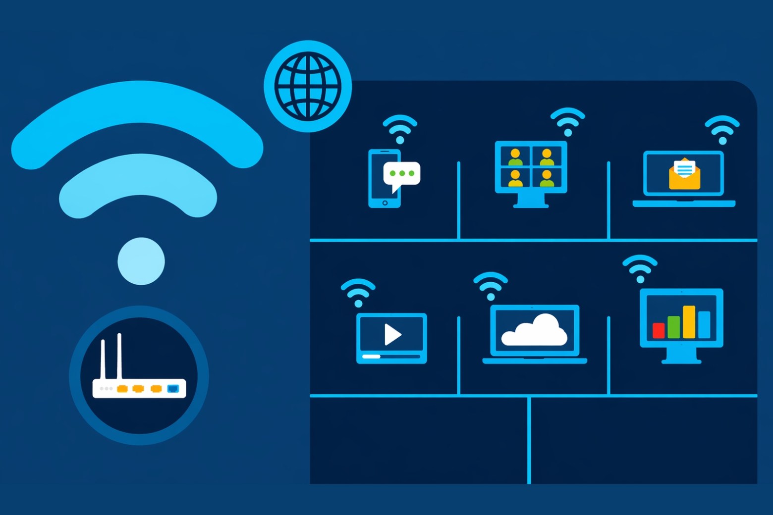 Wi-Fi 6 là gì? Lợi ích thực tế và những lưu ý trước khi nâng cấp mạng 9 wifi 6 là gì nhưng mạng vẫn chậm