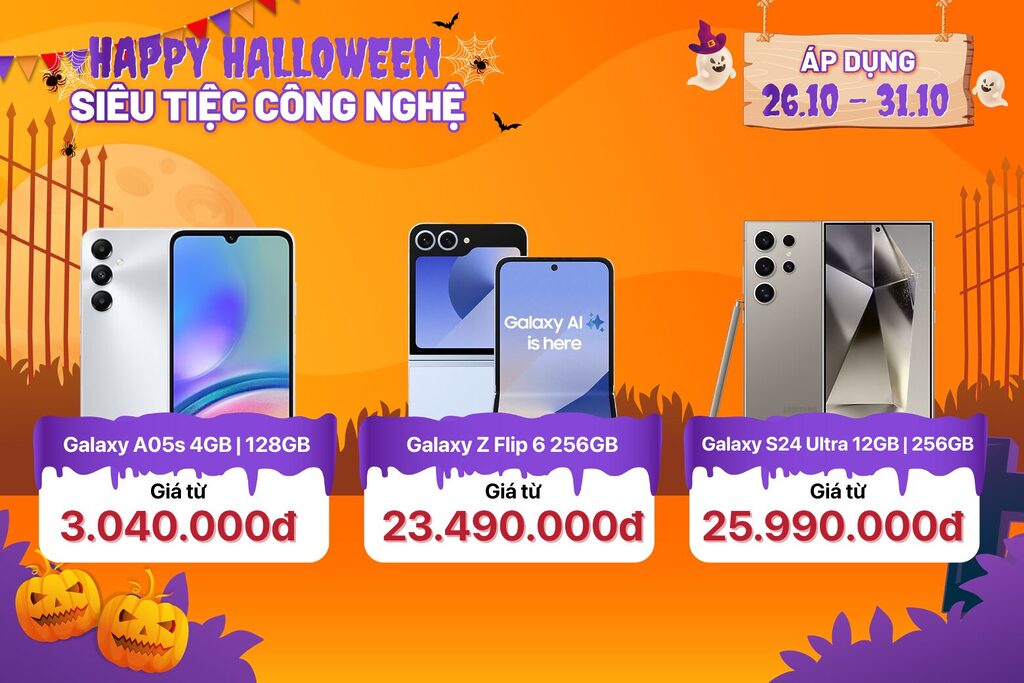 Happy Halloween Siêu Tiệc Công Nghệ - Săn ngay!! 17 7
