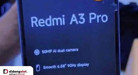 Redmi A3 Pro bất ngờ xuất hiện trên cửa hàng trực tuyến