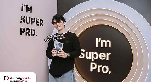 “Anh tài” Liên Bỉnh Phát chọn Trade-in lên đời iPhone 16 Pro Max tại Di Động Việt