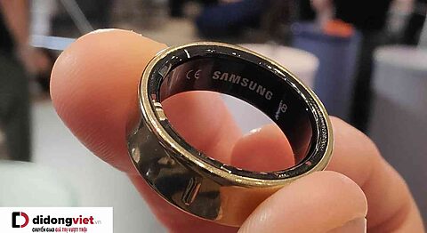 Samsung Galaxy Ring chính thức có mặt tại Ấn Độ: Nhẫn thông minh cao cấp, giá từ 38.999 INR
