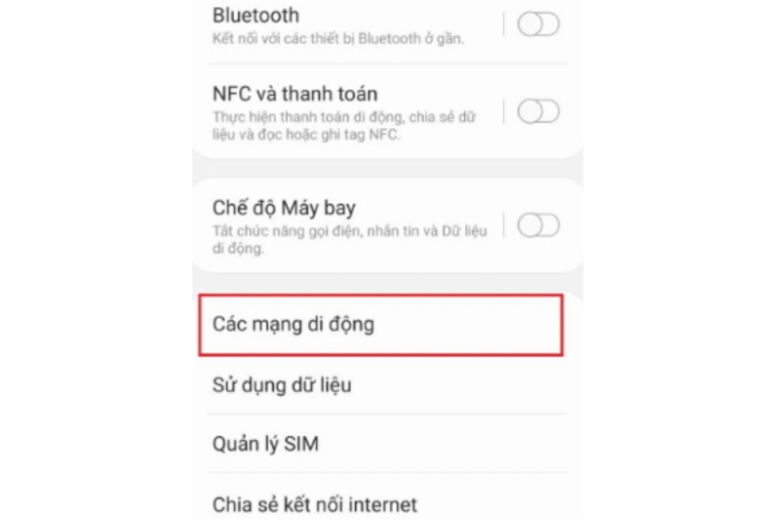 cach bat 5g tren dien thoai 3