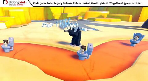 Code game Toilet Legacy Defense Roblox mới nhất miễn phí – Hướng dẫn nhập code chi tiết