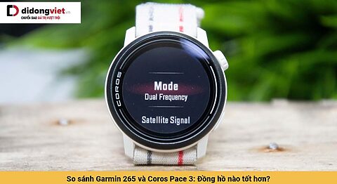 So sánh Garmin 265 và Coros Pace 3: Đồng hồ nào tốt hơn?