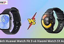 huawei watch fit 3 và xiaomi watch s1 active