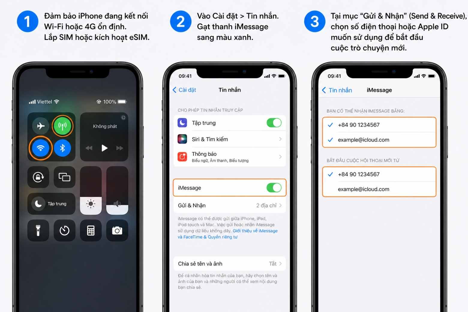 iMessage iPhone là gì? Phân biệt iMessage với SMS và cách kích hoạt 11 iMessage iPhone là gì cách bật trong cài đặt settings