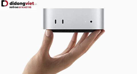 Mac mini “lột xác” với chip M4, thiết kế siêu gọn nhẹ và Thunderbolt 5