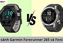 so sánh Garmin Forerunner 265 vs Fenix 7