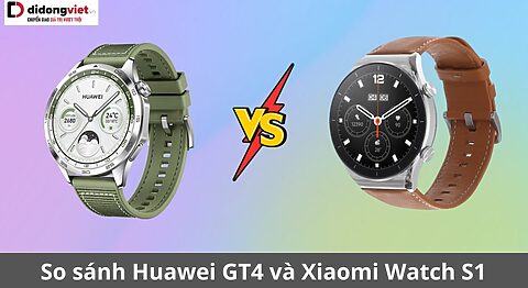 So sánh Huawei GT4 và Xiaomi Watch S1 chi tiết sau sử dụng so sánh huawei gt4 và xiaomi watch s1