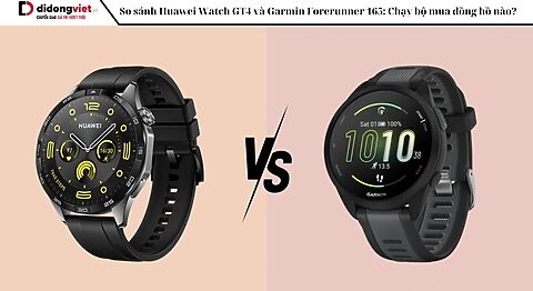 So sánh Huawei Watch GT4 và Garmin Forerunner 165: Chạy bộ mua đồng hồ nào?